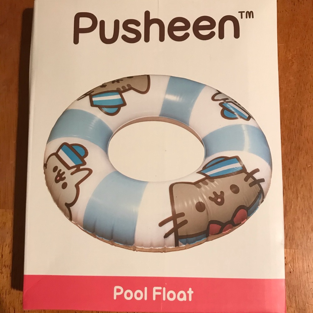 New Pusheen pool float